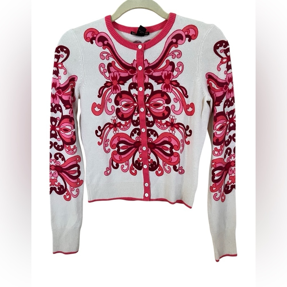 Lucky Brand Vintage Cashmere Cardigan - Picture 3 of 6